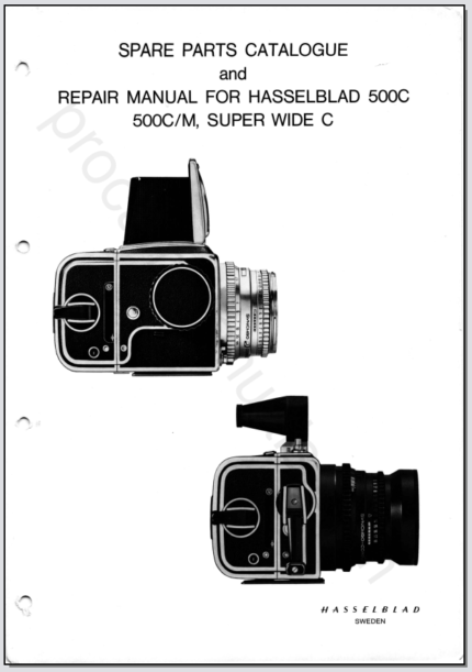 Hasselblad 500C 500CM SWC Serial Number (106701-fwd.)