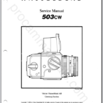 Hasselblad 503CW Service Manual