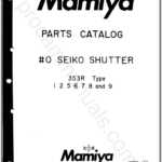 Mamiya #0 Seiko Shutter 353R Type 1,2,5,6,7,8,9 (Universal Shutter)