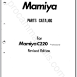 Mamiya C220 Revised Parts List (Old & New)