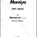 Mamiya C33 Professional Parts List (Revised Edition)
