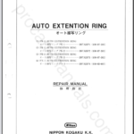 Nikon Auto Extension Ring PK-1, PK-2, PK-3, PN-1 20FA33P 1,2,3,4