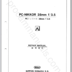 Nikon PC-Nikkor 28mm f3.5 Ai JAA61101