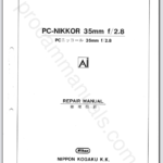 Nikon PC Nikkor 35mm f2.8 Ai JAA61002