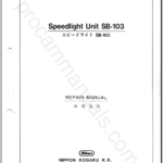 Nikon Speedlight Unit SB-103 FSA70501