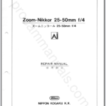 Nikon Zoom Nikkor 25-50mm f4 Ai 20FLZ25