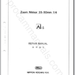 Nikon Zoom Nikkor 25-50mm f4 Ai-S JAA70202