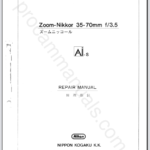 Nikon Zoom-Nikkor 35-70mm f3.5 Ai-S JAA70401