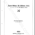 Nikon Zoom-Nikkor 50-300mm f4.5 Ai 20FLZ6K