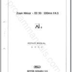 Nikon Zoom-Nikkor ED 50-300mm f4.5 Ai-S JAA70802