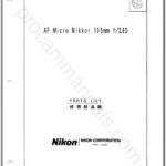 Nikon AF Micro-Nikkor 105mm f2.8D Non-Ai JAA62751