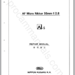 Nikon AF Micro-Nikkor 55mm f2.8 Ai-S JAA62101