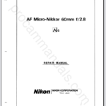 Nikon AF Micro-Nikkor 60mm f2.8 Ai-S JAA62201