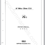 Nikon AF Nikkor 28mm f2.8 Ai-S JAA12001