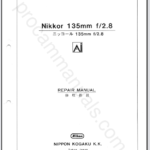 Nikon Nikkor 135mm f2.8 Ai 20FL135N