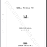 Nikon Nikkor 135mm f2 Ai-S JAA30702
