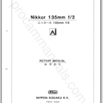 Nikon Nikkor 135mm f2 Ai 20FL137K
