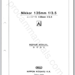 Nikon Nikkor 135mm f3.5 Ai 20FL136N
