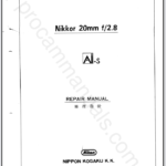 Nikon Nikkor 20mm f2.8 Ai-S JAA10801