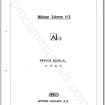 Nikon Nikkor 24mm f2 Ai-S JAA10902