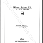 Nikon Nikkor 24mm f2 Ai 20FL25N