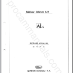 Nikon Nikkor 35mm f2 Ai-S JAA11602