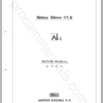 Nikon Nikkor 50mm f1.8 Ai-S JAA00502