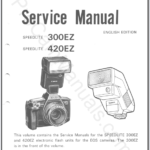 Canon Speedlite 300EZ & 420EZ Service Manual