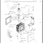 Mamiya 645 Pro Outer Housing Film Holder N Parts List
