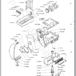 Mamiya M645 Power Drive (SLT8200) Parts List