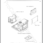 Mamiya M645 Super 135 Film Holder N Parts Catalog