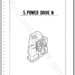 Mamiya M645 Super Power Drive N Repair Manual