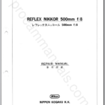 Nikon Reflex-Nikkor 500mm f8 Non-Ai 20FL501C