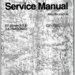 Canon Lens EF 85mm 1:1.8 Ultrasonic Service Manual