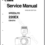 Canon Speedlite 220EX Service Manual