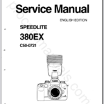Canon Speedlite 380EX Service Manual