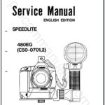 Canon Speedlite 480EG Service Manual