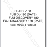 Fuji DL-180, DL-180 (Date), Discovery 180, Discovery 180 (Date) Repair Manual & Parts List