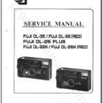 Fuji DL-35, DL-35 (Red), DL-25 Plus, DL-25N, DL-25N (Red) Service Manual & Parts List
