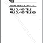 Fuji DL-400 Tele, DL-400 Tele GD (+New Versions) Service Manual & Parts List