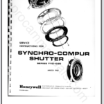 honeywell synchro compur shutter manual